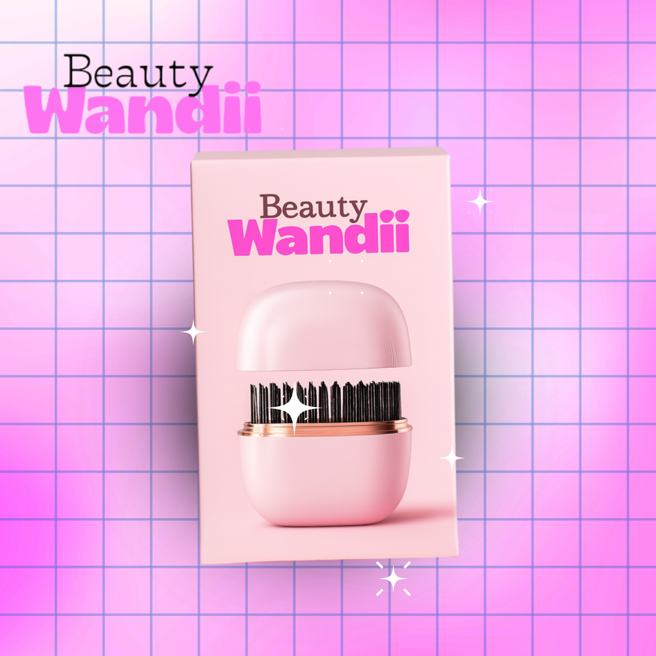 Wandii Hair Straightener & Curler Comb