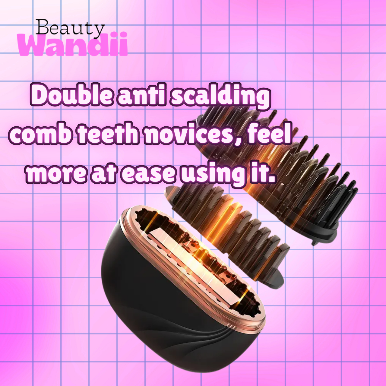Wandii Hair Straightener & Curler Comb